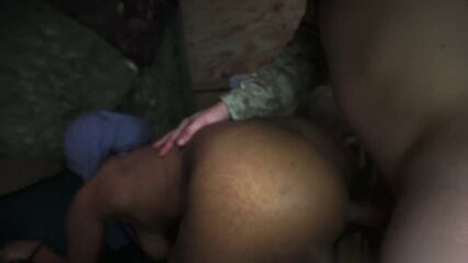 BBC Military Tits Facial